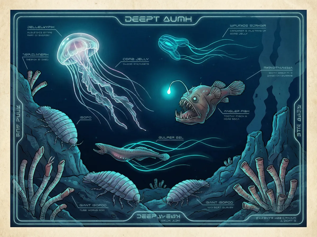 深海生物多样性图鉴 - 海角黑料